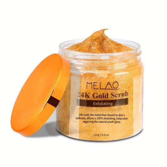 MELAO 24K Gold Face & Body Scrub